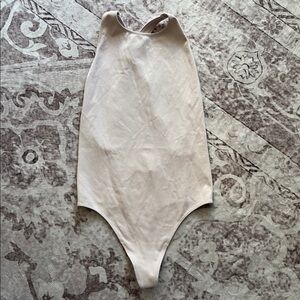 Wilfred Cream Sleeveless Bodysuit